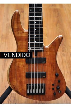 Fodera Emperor Standard Special 6 Koa Hollowbody Limited Edition Doctorbass 2020 Fodera Emperor Standard Special 6 Koa Hollowbody Limited Edition Doctorbass 2020